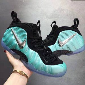 Nike Silver Green bubble trend classic versatile basketball shoes